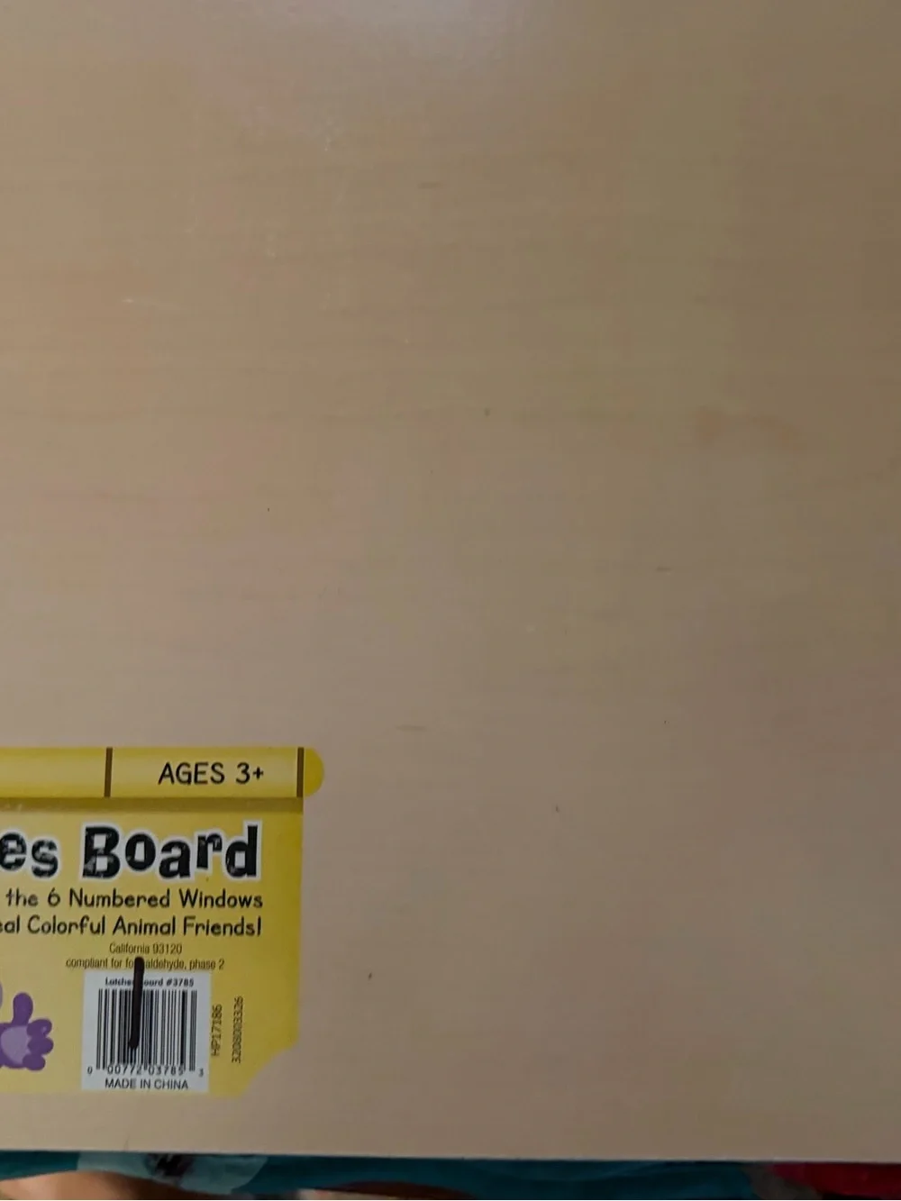 Melissa & Doug latches Kids Busy Board with Locks and Latches!